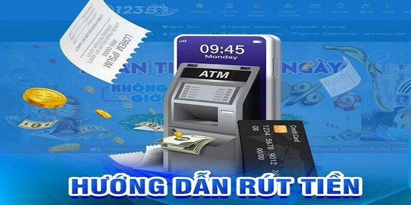 Rút tiền tại 123B dễ dàng thực hiện với 4 bước cơ bản